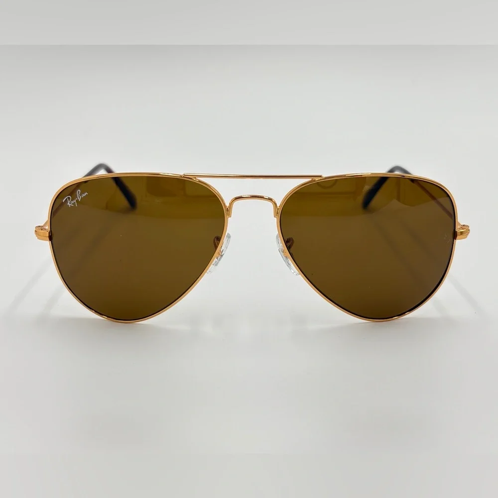 🕶️ Ray-Ban RB3025 001/57 Aviator Sunglasses – Arista Gold / Brown Polarized 58mm